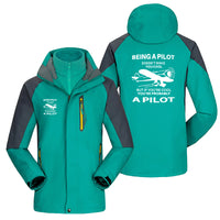 Thumbnail for If You're Cool You're Probably a Pilot Designed Thick Skiing Jackets