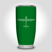 Thumbnail for Propeller Shape Aviation Alphabet Designed Tumbler Travel Mugs