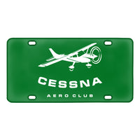 Thumbnail for Cessna Aeroclub Designed Metal (License) Plates