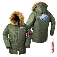 Thumbnail for Antonov 225 takeoff Designed Parka Bomber Jackets