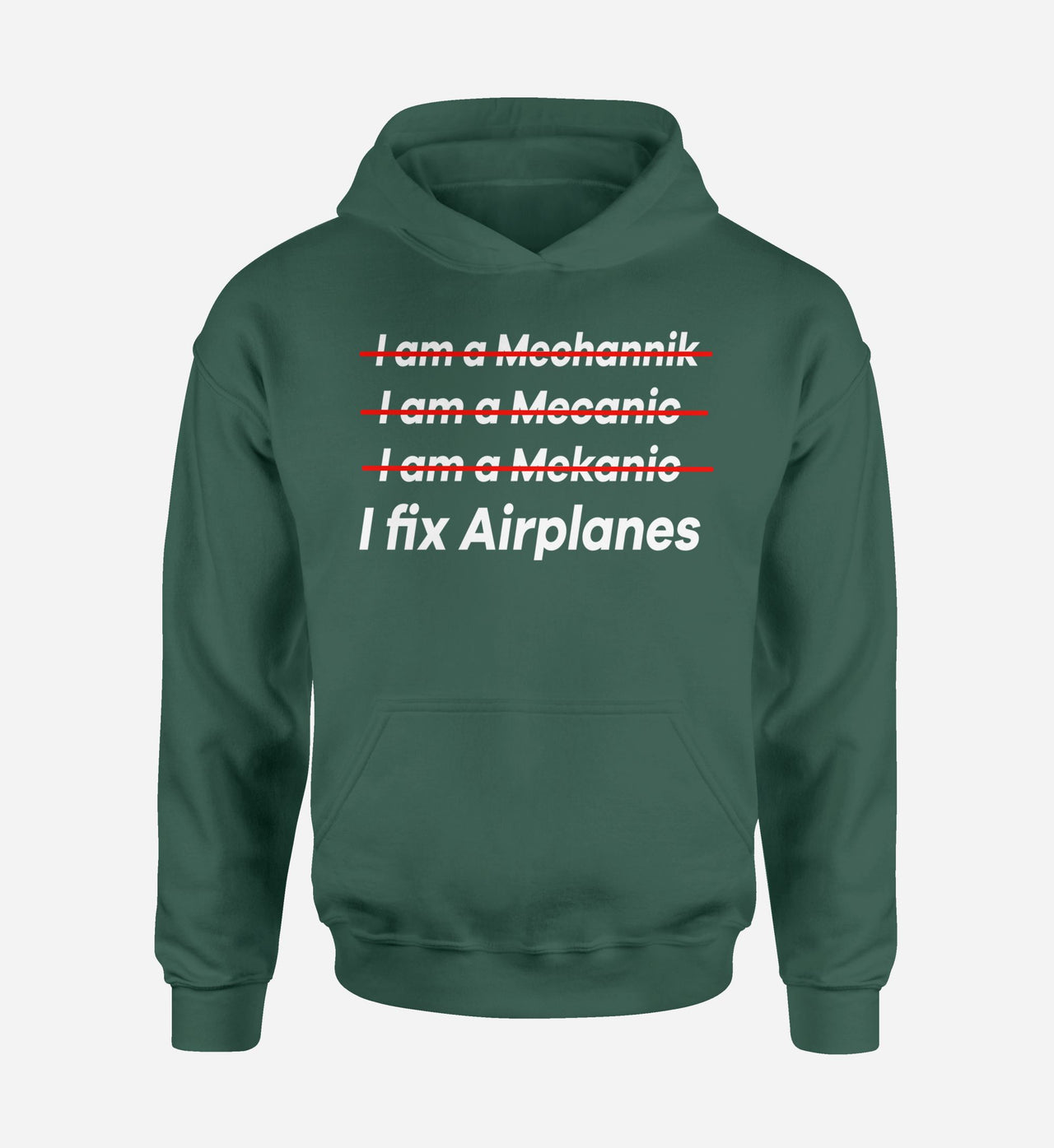 I Fix Airplanes Designed Hoodies