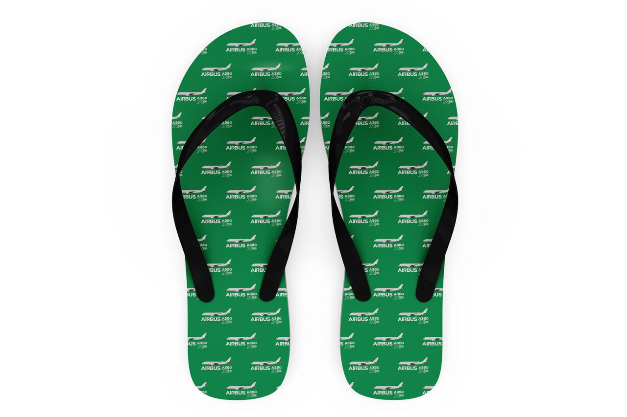 The Airbus A350 WXB Designed Slippers (Flip Flops)