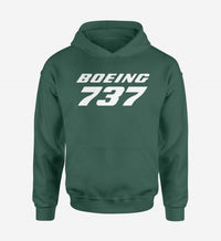 Thumbnail for Boeing 737 & Text Designed Hoodies