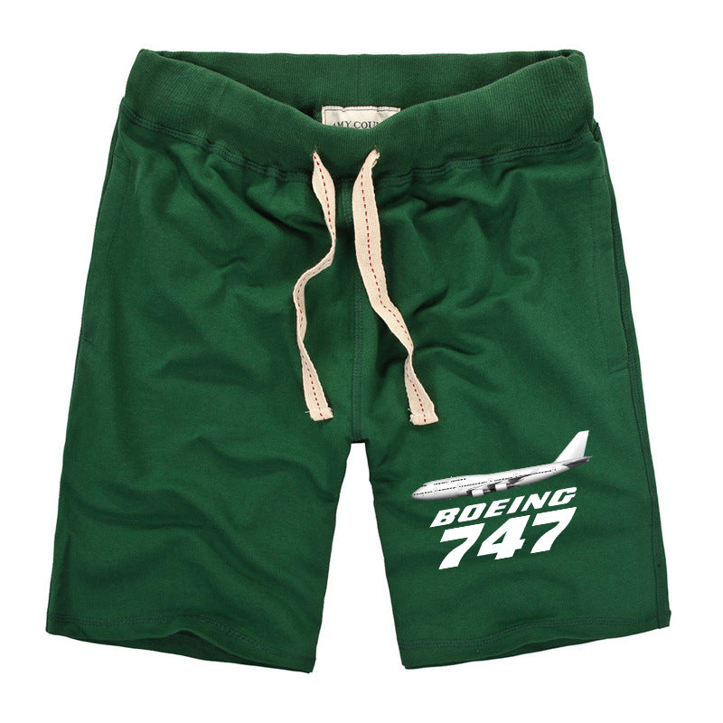 The Boeing 747 Designed Cotton Shorts
