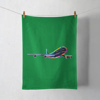 Thumbnail for Multicolor Airplane Designed Towels