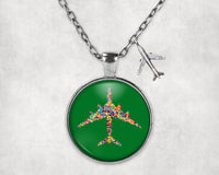 Thumbnail for Colourful Airplane Designed Necklaces