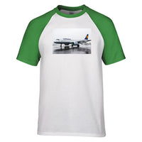 Thumbnail for Lufthansa A320 Neo Designed Raglan T-Shirts