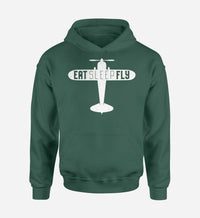 Thumbnail for Eat Sleep Fly & Propeller Designed Hoodies