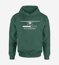 Thumbnail for Pilot In Progress (Cessna) Designed Hoodies