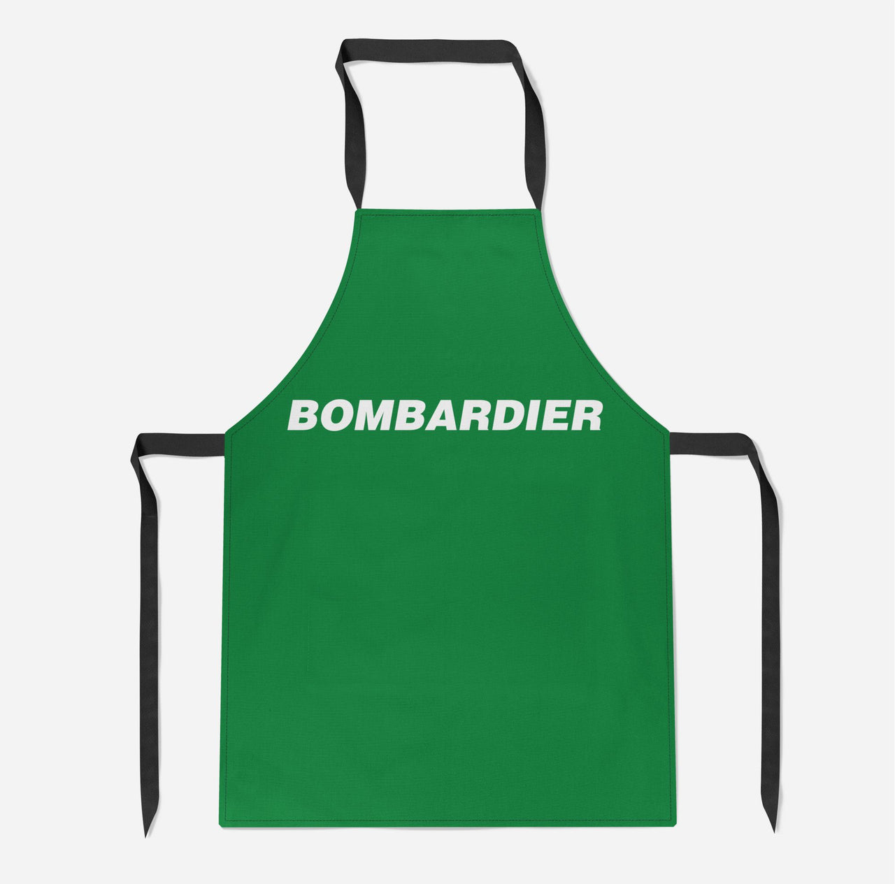 Bombardier & Text Designed Kitchen Aprons