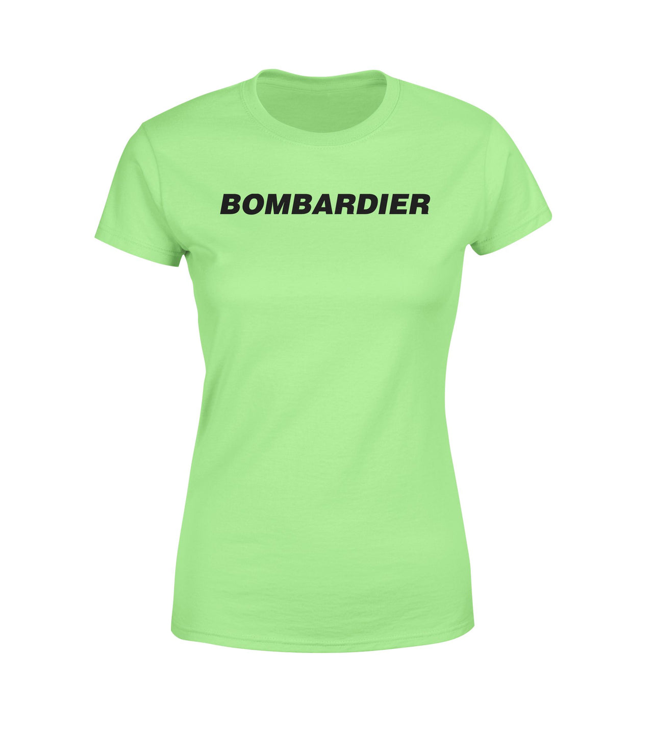 Bombardier & Text Designed Women T-Shirts