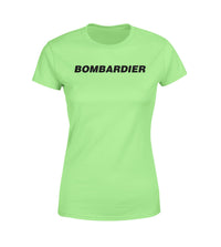 Thumbnail for Bombardier & Text Designed Women T-Shirts