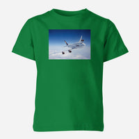 Thumbnail for Cruising Lufthansa's Boeing 747 Designed Children T-Shirts