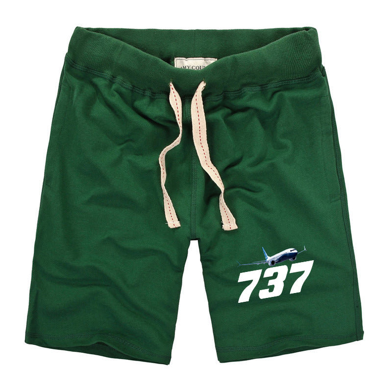 Super Boeing 737-800 Designed Cotton Shorts