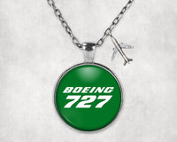 Thumbnail for Boeing 727 & Text Designed Necklaces