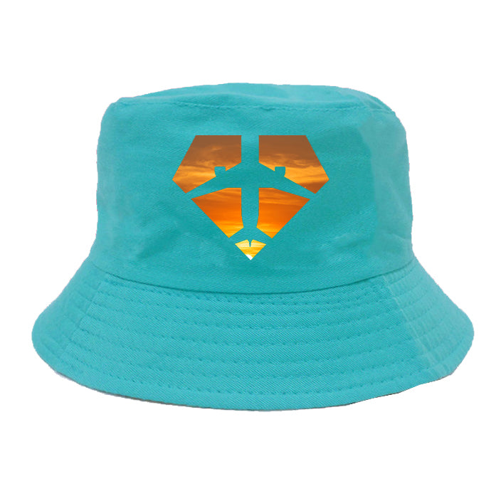 Supermen of The Skies (Sunset) Designed Summer & Stylish Hats