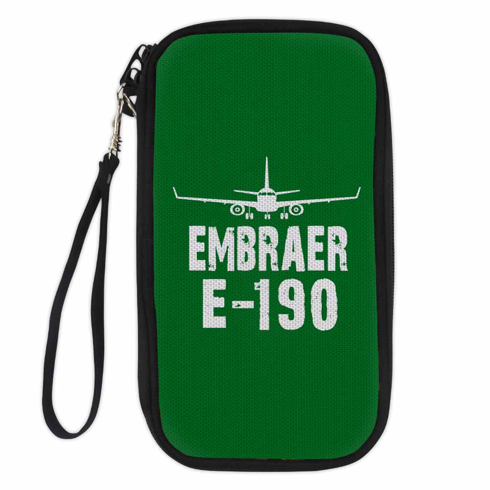 Embraer E-190 & Plane Designed Travel Cases & Wallets