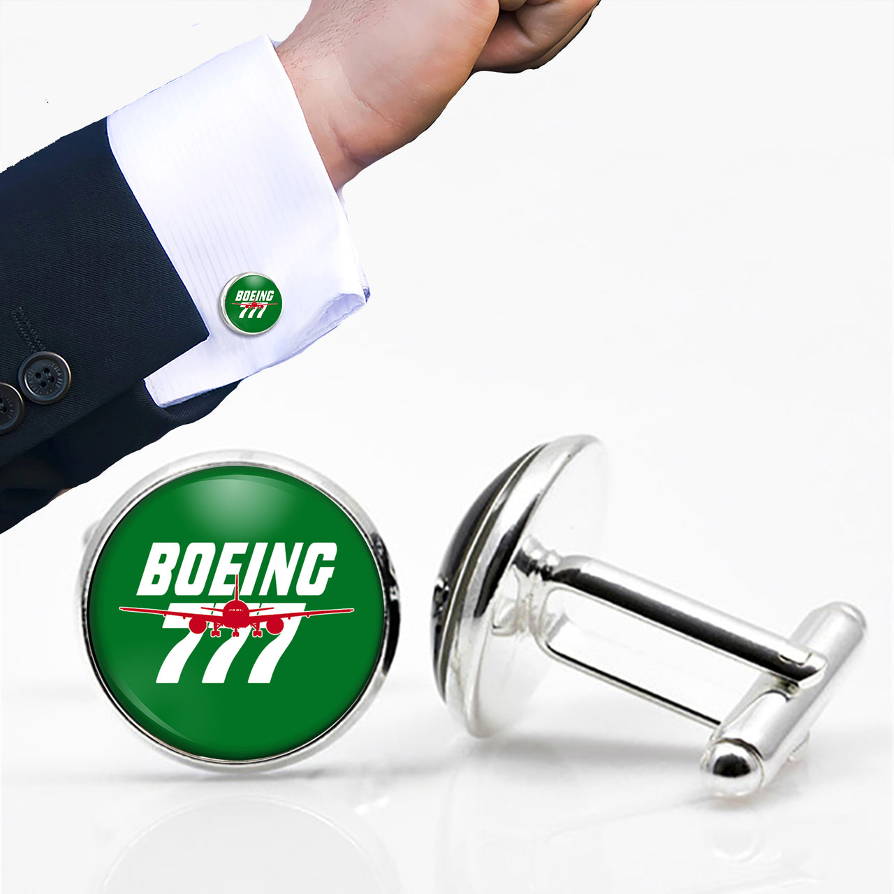 Amazing Boeing 777 Designed Cuff Links