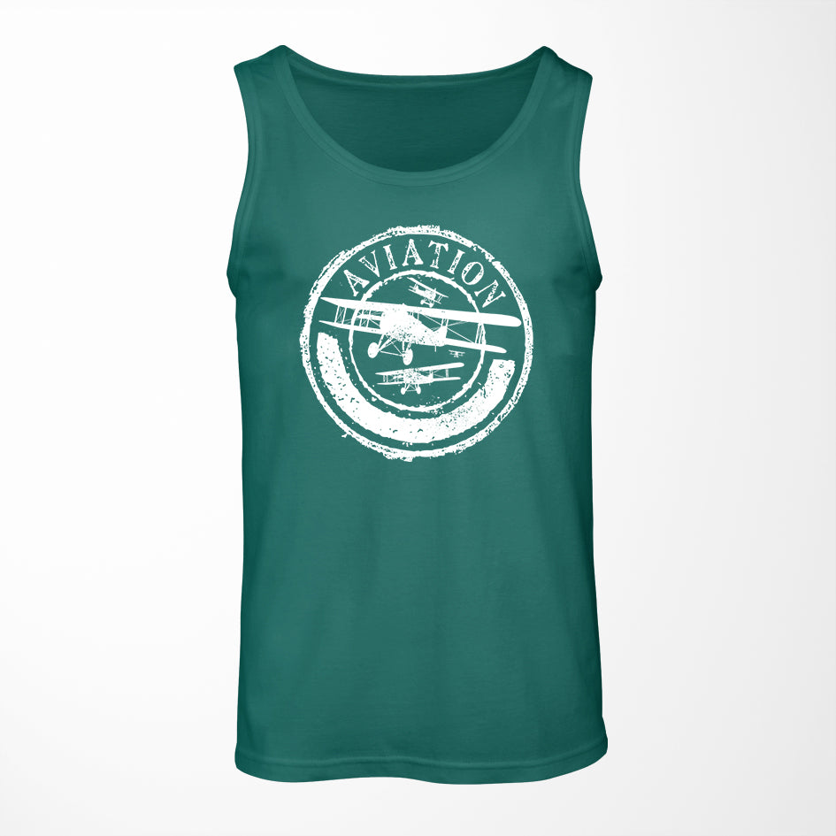 Aviation Lovers Designed Tank Tops