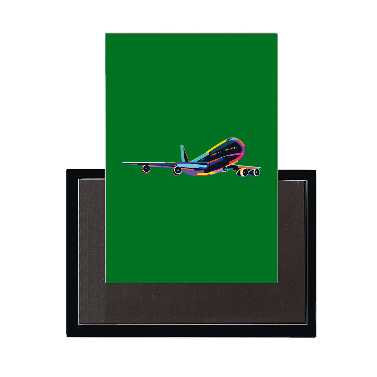 Multicolor Airplane Designed Magnets