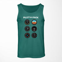 Thumbnail for Pilot's 6 Pack Designed Tank Tops