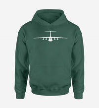 Thumbnail for Ilyushin IL-76 Silhouette Designed Hoodies