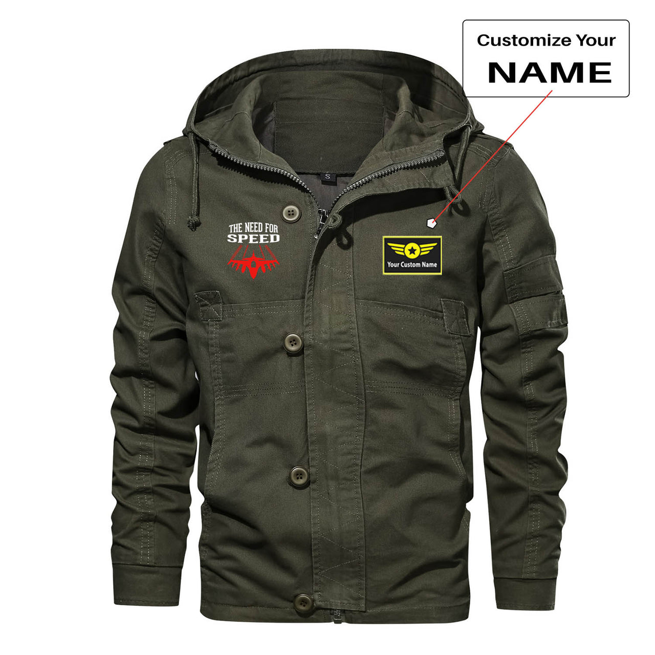 The Need For Speed Designed Cotton Jackets