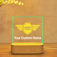 Thumbnail for Custom Name (Badge 5) Designed Night Lamp