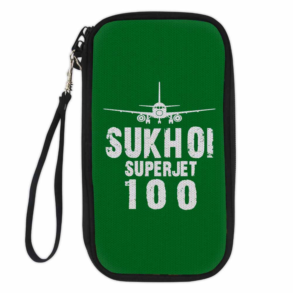 Sukhoi Superjet 100 & Plane Designed Travel Cases & Wallets