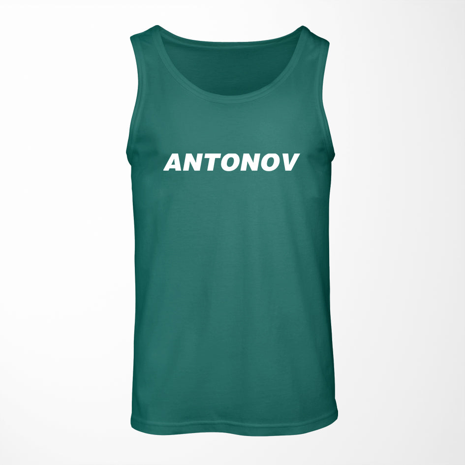 Antonov & Text Designed Tank Tops