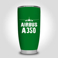 Thumbnail for Airbus A350 & Plane Designed Tumbler Travel Mugs