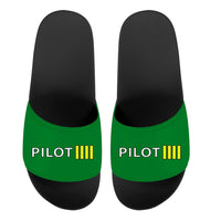 Thumbnail for Pilot & Stripes (4 Lines) Designed Sport Slippers