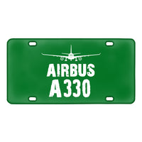 Thumbnail for Airbus A330 & Plane Designed Metal (License) Plates