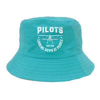 Thumbnail for Pilots Looking Down at People Since 1903 Designed Summer & Stylish Hats