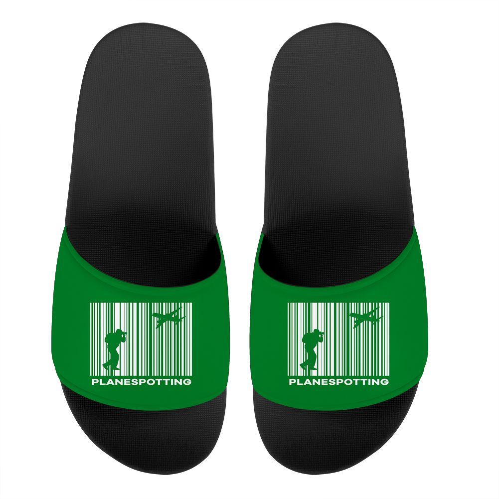Planespotting Designed Sport Slippers