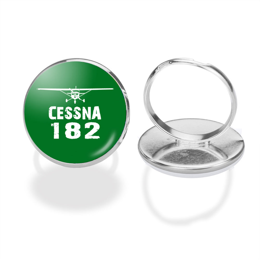 Cessna 182 & Plane Designed Rings