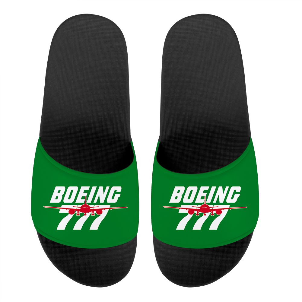 Amazing Boeing 777 Designed Sport Slippers