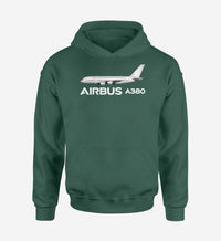 Thumbnail for The Airbus A380 Designed Hoodies