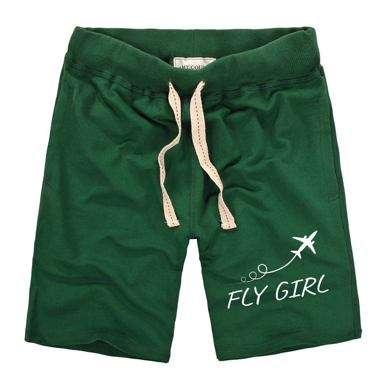 Just Fly It & Fly Girl Designed Cotton Shorts