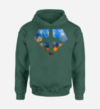 Thumbnail for Supermen of The Skies (Sunrise) Designed Hoodies