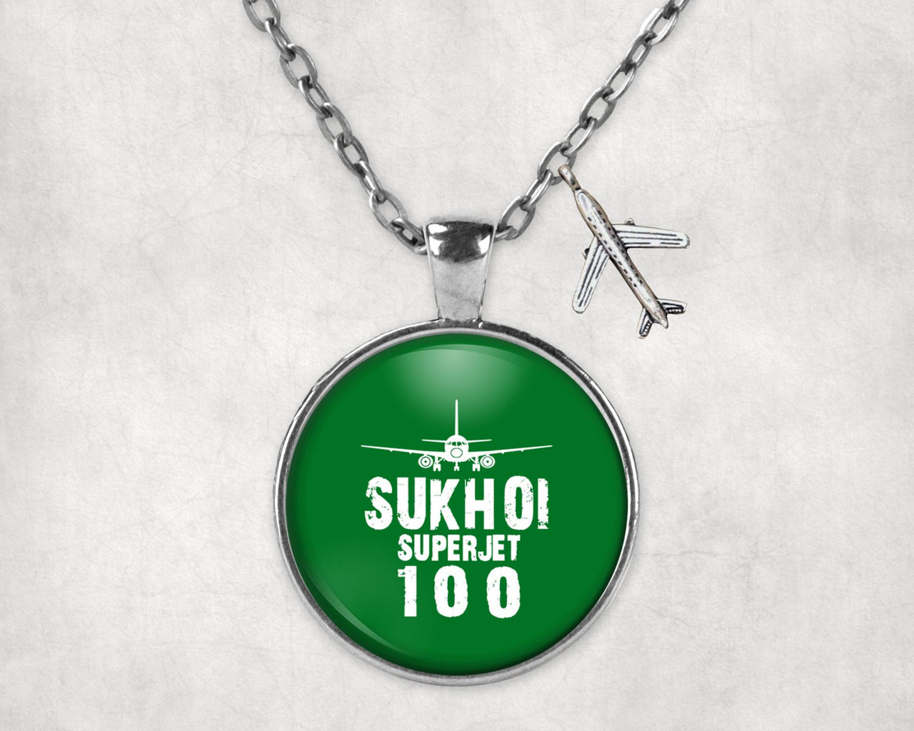 Sukhoi Superjet 100 & Plane Designed Necklaces