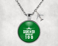 Thumbnail for Sukhoi Superjet 100 & Plane Designed Necklaces