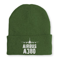 Thumbnail for Airbus A380 & Plane Embroidered Beanies