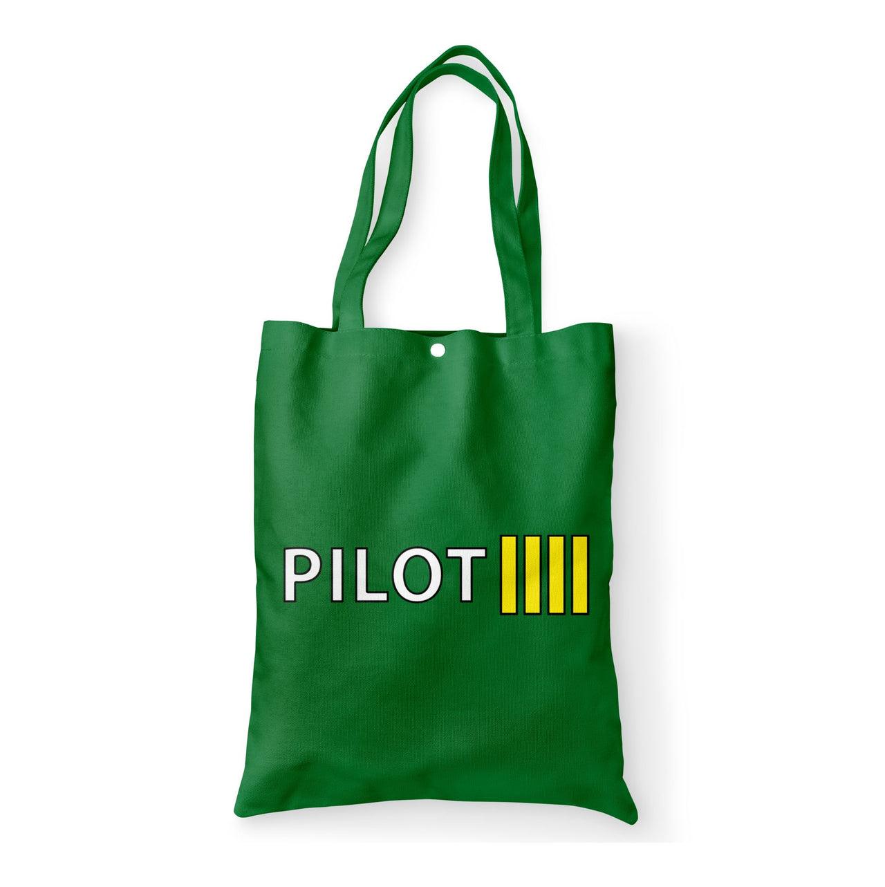 Pilot & Stripes (4 Lines) Designed Tote Bags