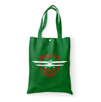Thumbnail for Born To Fly Designed Designed Tote Bags