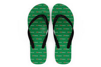 Thumbnail for I Love Embraer Designed Slippers (Flip Flops)