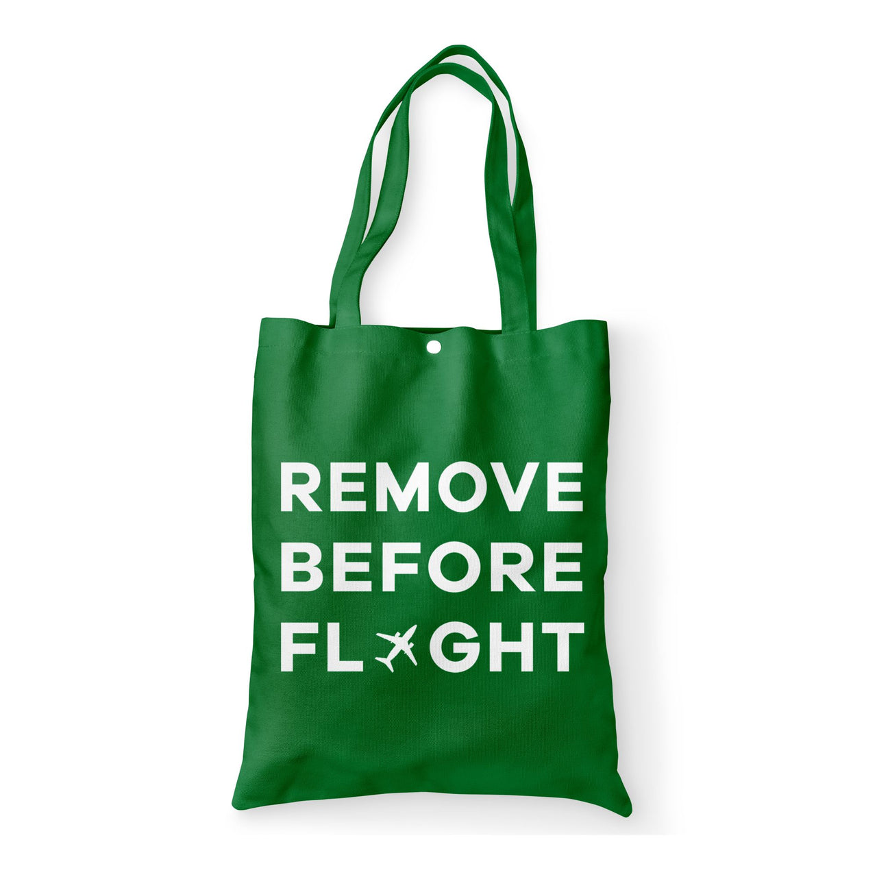 Remove Before Flight Designed Tote Bags