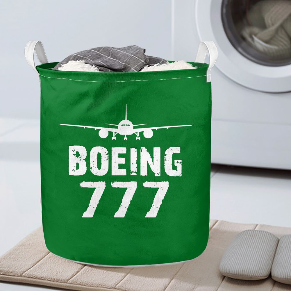 Boeing 777 & Plane Designed Laundry Baskets