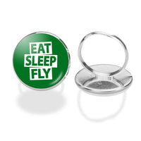 Thumbnail for Eat Sleep Fly Designed Rings