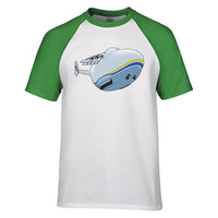 Thumbnail for Antonov 225 takeoff Designed Raglan T-Shirts